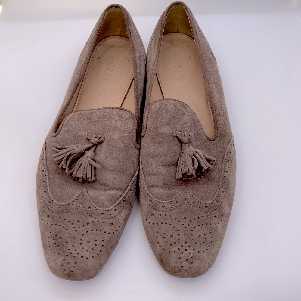 J. Crew Suede Tassel Loafer
